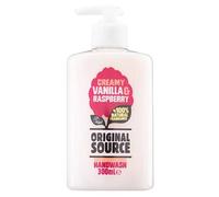 Original Source Crème lavante pour les mains vanille et framboise 300 ml