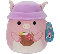 Original Squishmallows Peter The Cochon 17.8cm à Câliner Peluche Neuf Peluche