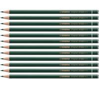 Original Stabilo Lot de 12 crayons de couleur coloris viridiano intense Mat