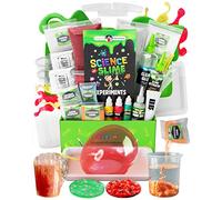 Original Stationery Kit de Slime Scientifique pour Filles et Garçons, Kit Complet de Fabrication de Slime, Crunchy et pour Faire de l’Oobleck, Jeux des Sciences of Slime Cadeaux Enfants