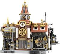 Original-Steampunk Series Bauset Steampunk Railway Station 36 cm