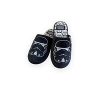 Groovy UK Chaussons mules Stormtrooper pour adulte Noir Taille 36-38
