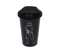Original Stormtrooper - Mug en Céramique avec Couvercle en Silicone (Noir)