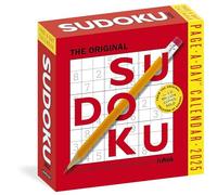 Original Sudoku Page-A-Day® Calendar 2025: 365 Puzzles from the Editors at Nikoli