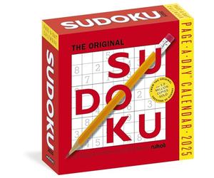 Original Sudoku Page-A-Day® Calendar 2025: 365 Puzzles from the Editors at Nikoli
