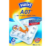 Original Swirl A07 Sacs d'aspirateur pour Progress Diamant D 610, 710, 800, 812, 850, 1400 et autres modèles 04 Beutel SWIRL A07