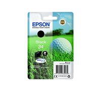 Original T3461 Noir pour Epson Workforce Pro WF3720DWF, WF3725DWF C13T34614010, capacité : 6, 1 ML