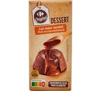 ORIGINAL - Tablette de Chocolat Lait Caramel CARREFOUR | Savoureux goût de caramel | Idéal pour les gourmands | la tablette de 180g | LOT DE 4