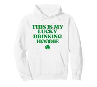 Original This is My Lucky Drinking Hoodie St Patricks Day Sweat à Capuche
