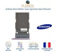 Original Tiroir Carte SIM Lavande Pour Samsung Galaxy S23 Ultra (S918B)