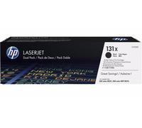 Original Toner HP 131X - Pack de 2 - Noir