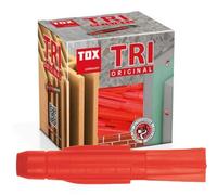 Original TOX Tri Cheville Universelle Cheville Pour Cloison 8 X 51 Mm 100 Pièces