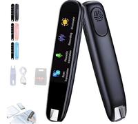 Original Translator Pen, Portable Smart Scanning & Reading Device, 112 Languages Electronic Dictionary Offline & Online Translation for Study, Work & Travel All People (Black)