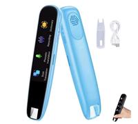 Original Translator Pen, Portable Smart Scanning Reading Translator with 112 Language Support, Offline Online Electronic Dictionary for Study, Work and Travel (Blue)