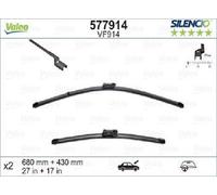 Original VALEO Balai D'Essuie-Glace 577914 Pour Jaguar Opel Tesla