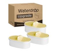 [Original] Waterdrop Cartouches De Filtre À Eau WD-PF01A-P, Filtres De Remplacement pour Tous Les Waterdrop Jugs et Dispenser, Certifié NSF 53&42&372, Réduit Chlore, Cadmium, Cuivre, Mercure