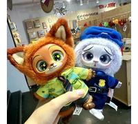 @ Original Zootopia boîte aveugle mignon Nick Judy figurine en peluche vinyle poupée boîte mystère figurines d'anime dessin animé Collection modèle à 3 pièces aléatoires