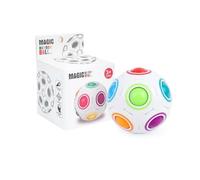 Originale Boule Magique Arc en Ciel, Jeu de Voyage, Jouets d'activité et de développement, Magic Rainbow Ball, Le Puzzle 3D Casse-tête pour Filles et garçons à partir de 6 Ans
