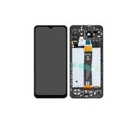 Originale ecran complet lcd noir avec châssis pour galaxy a13 5g (a136b)