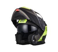 ORIGINE Casque de Moto Bluetooth Casque Modulable Intégral avec Double Visiè Homologué ECE 22-06