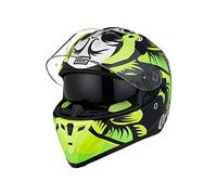 ORIGINE Casque Moto intégral Casque Moto Scooter avec Double Visière Homologué ECE