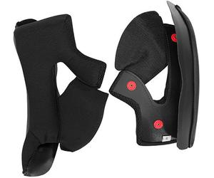 Origine Delta, coussinets de joues L Noir Noir