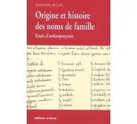 Origine des noms de famille : Essais d'anthroponymie