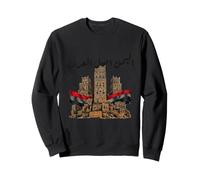 Origine du Yémen des vêtements de Calligraphie Arabe Vintage Arabe Sweatshirt