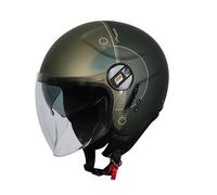 Origine Alpha Upndown Open Face Helmet Vert S