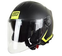 Origine Helmets Casques Palio Casques ouVerts, Jaune/Noir, XS