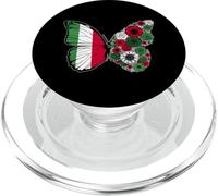 Origine Italienne Drapeau Italie Papillon Racines Italiennes PopSockets PopGrip pour MagSafe