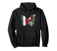 Origine Italienne Drapeau Italie Papillon Racines Italiennes Sweat à Capuche