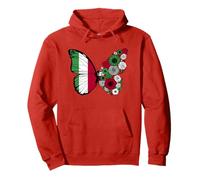 Origine Italienne Italie Fierté Papillon Racines Italiennes Sweat à Capuche