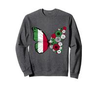 Origine Italienne Italie Fierté Papillon Racines Italiennes Sweatshirt