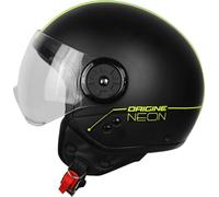 Origine Neon Street Casque jet Taille : XS (54), Couleur : Jaune