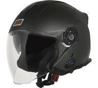 Origine Palio 2.0 Mini S7 Bluetooth casque jet couleur : titane mat, taille : S (55/56)
