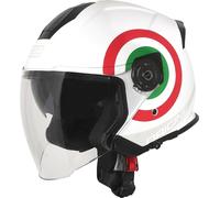 Origine Palio Italy 2.0 casque jet couleur : blanc métallisé, taille : XS (54)