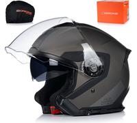 Origine Palio Techy 2.0 casque jet couleur : anthracite/noir, taille : XS (54)