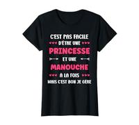 Origine super Manouche Humour princesse fille Manouche T-Shirt
