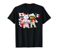 Origines japonaises et mexicaines Drapeau du Japon Canada T-Shirt