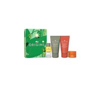 ORIGINS CLEANSE & GLOW ESSENTIALS Notre ensemble de soins essentiels préférés 3x30ml / 5ml