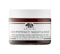 Origins High-Potency Night-A-Mins Resurfacing Gel Face Moisturizer with Fruit-Derived AHAs and Jojoba | Crème de nuit, 50 ml