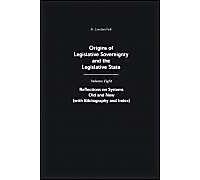 Origins Of Legislative Sovereignty And The Legislative State