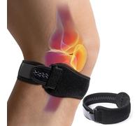 Origintek Bande rotulienne pour le sport, le fitness et la vie quotidienne - Genouillère réglable contre la tendinite rotulienne, le genou du coureur et les douleurs au genou - Bande unisexe taille XL