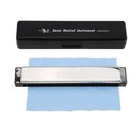 OriGlam Blues Harmonica professionnel en Do 24 trous avec étui
