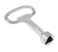 OriGlam Clé utilitaire multifonction pour plombier, clé triangulaire, clé à douille pour radiateurs, gaz, électrique