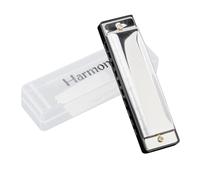 OriGlam Harmonica 10 trous Major Blues - Clé de Do - Harmonica pour enfants et adultes débutants - Avec étui rigide - Convient pour les Blues, Folk, Jazz et Pop
