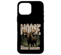 Orignal la Magistrature Nordique tête de Couronne des forêts du Nord Coque pour iPhone 16 Pro Max