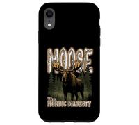 Orignal la Magistrature Nordique tête de Couronne des forêts du Nord Coque pour iPhone XR
