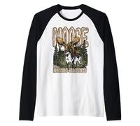 Orignal la Magistrature Nordique tête de Couronne des forêts du Nord Manche Raglan